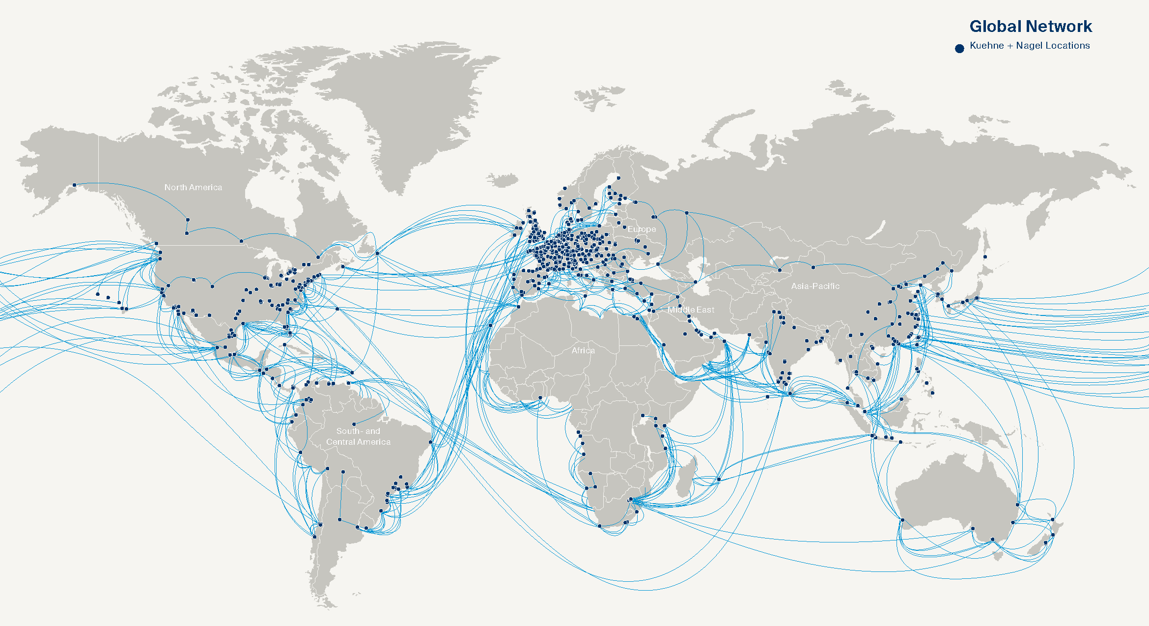 Transport kontejnera - Globalna mreža za kontejnerski prevoz robe